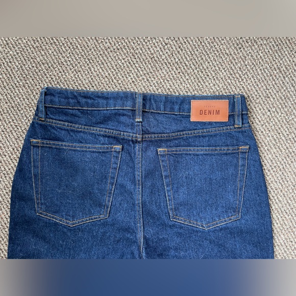 Sezane sexy brut jeans in indigo-NWT - Picture 5 of 6